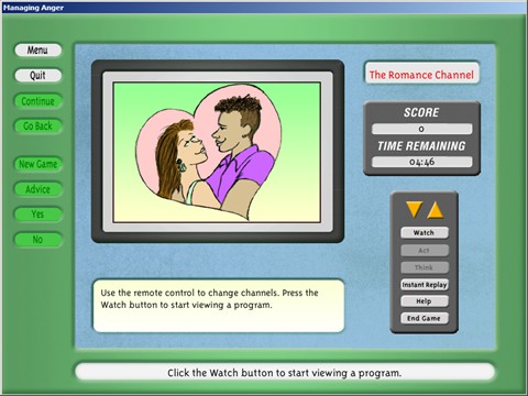 Channel Surfin' - Example Screen 1